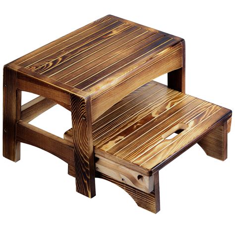 wooden step stool for bed|wooden bedroom step stool.